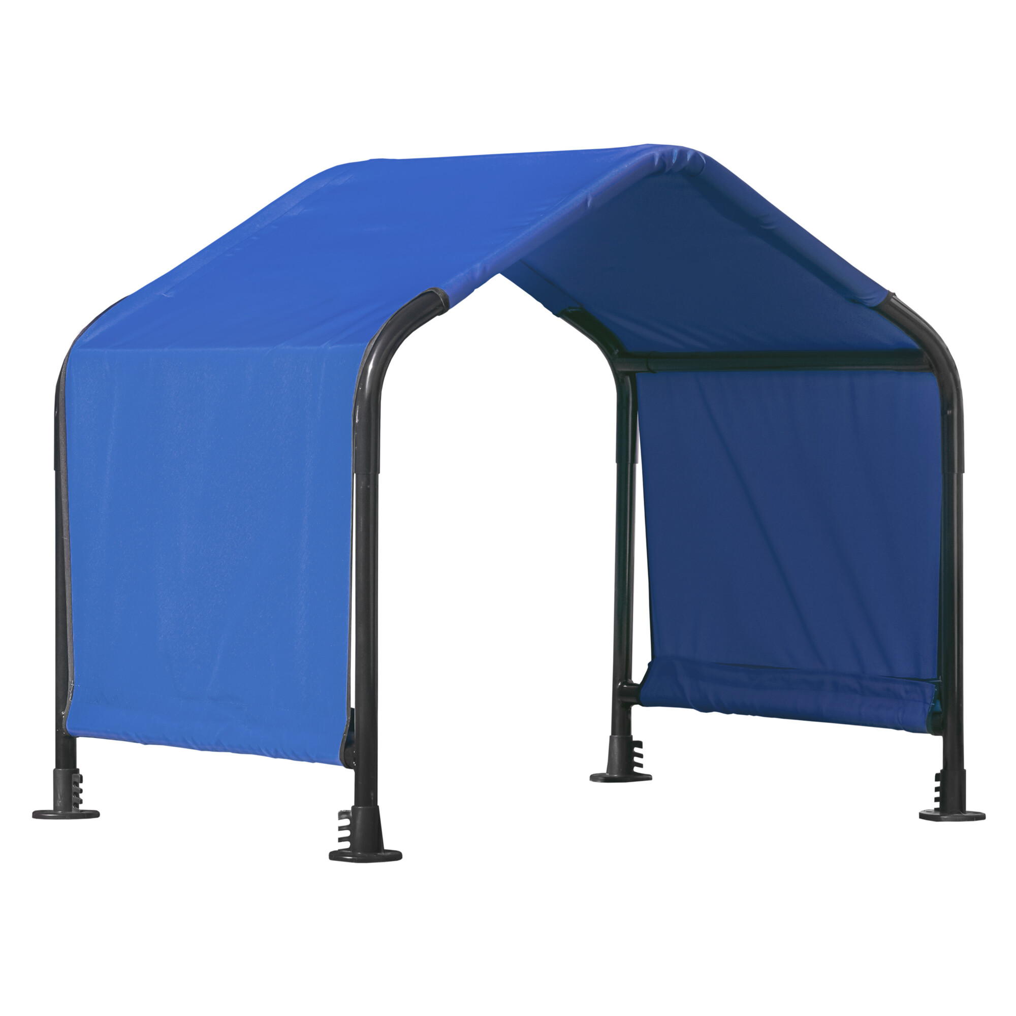 ShelterLogic Dog Shade Canopy - 2.5ft. x 2ft. x 2.5ft., Steel Frame, 300D Polyester, Blue, Model# 60024